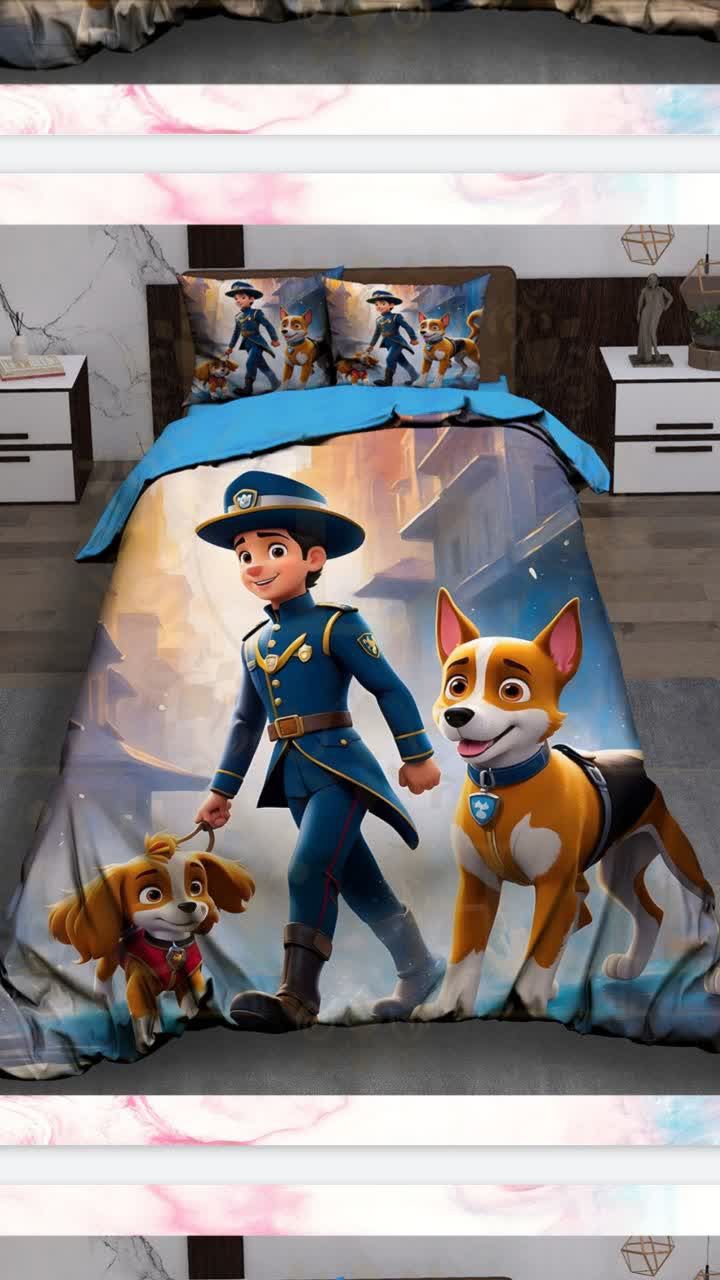 روتختی سه بعدی ترک سگ های نگهبان