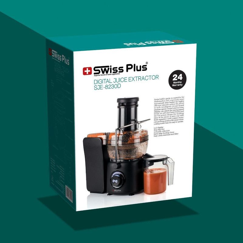 آبمیوه گیری سوئیس پلاس ۸۲۳۰ حرفه‌ای